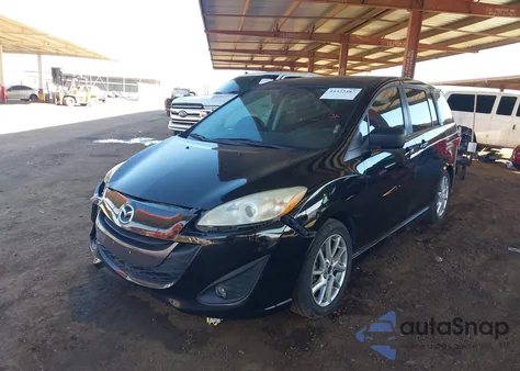 2012 Mazda Mazda5 Grand Touring from USA, damaged, VIN JM1CW2DL4C0121484